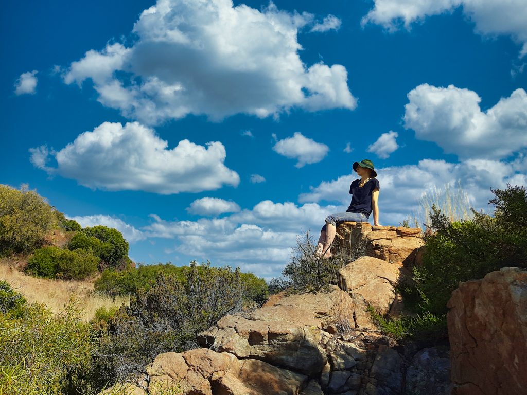 Sitting on a Rock